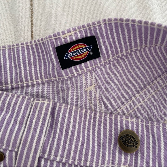 Dickies Lavender and White Stripe Carpenter Jeans - Picture 7 of 8